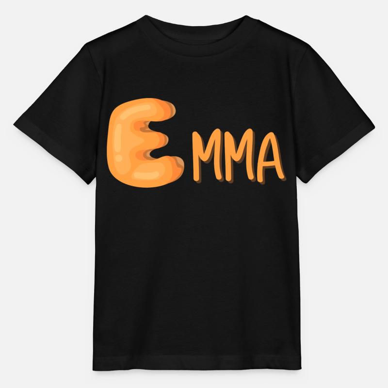 Emma - T-shirt bio MINI CREATOR Stanley/Stella Enfant - noir