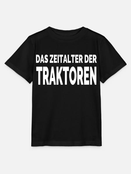 Traktor - Stanley/Stella Kinder T-Shirt MINI CREATOR - Schwarz