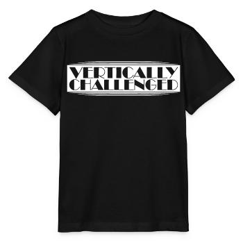 verticalement défié drôle petit gens blague hommes - T-shirt bio MINI CREATOR Stanley/Stella Enfant - noir - Devant - Mikhail (115cm)