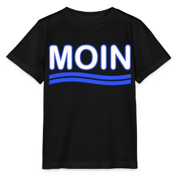 Bonjour - T-shirt bio MINI CREATOR Stanley/Stella Enfant - noir - Devant - Mikhail (115cm)