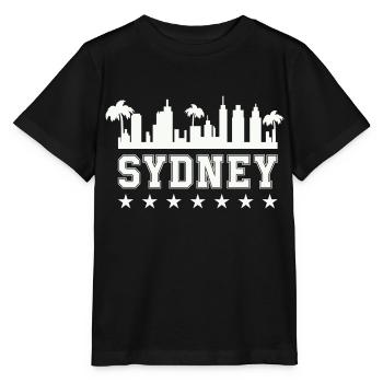 Sydney 01 - Stanley/Stella MINI CREATOR Kids’ T-Shirt - black - Front - Mikhail (115cm)