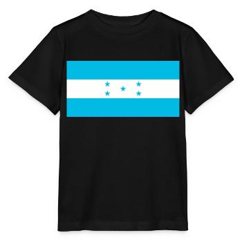 Honduras - Stanley/Stella Kinder T-Shirt MINI CREATOR  - Schwarz - Vorne - Mikhail (115cm)