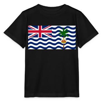 British Indian Ocean Territory - Stanley/Stella MINI CREATOR Kids’ T-Shirt - black - Front - Mikhail (115cm)