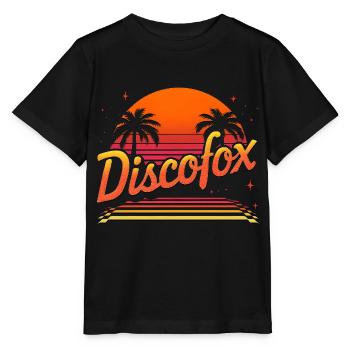 Discofox - Stanley/Stella Kinder T-Shirt MINI CREATOR  - Schwarz - Vorne - Mikhail (115cm)