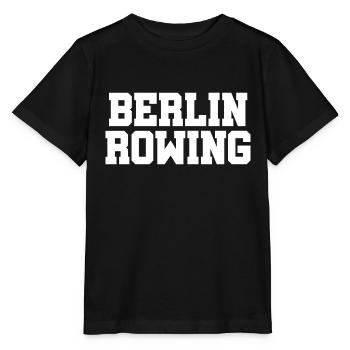 Berlin Aviron - Aviron - Rameur - Rameur - T-shirt bio MINI CREATOR Stanley/Stella Enfant - noir - Devant - Mikhail (115cm)