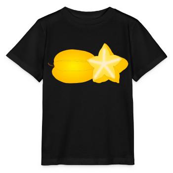 Sternfrucht - Stanley/Stella Kinder T-Shirt MINI CREATOR  - Schwarz - Vorne - Mikhail (115cm)