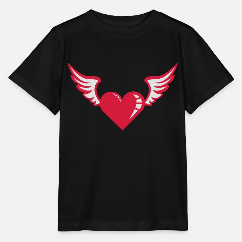 Coeur battant - T-shirt bio MINI CREATOR Stanley/Stella Enfant - noir