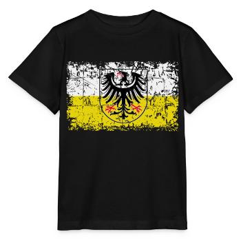 Schlesien - Stanley/Stella Kinder T-Shirt MINI CREATOR  - Schwarz - Vorne - Mikhail (115cm)