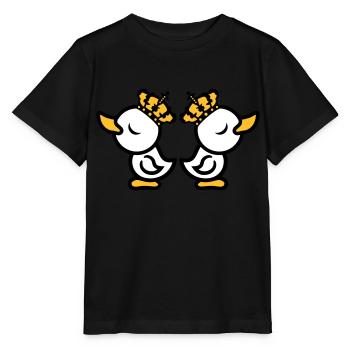 querelle insultée malgré 2 amis ennemis vain ko - T-shirt bio MINI CREATOR Stanley/Stella Enfant - noir - Devant - Mikhail (115cm)