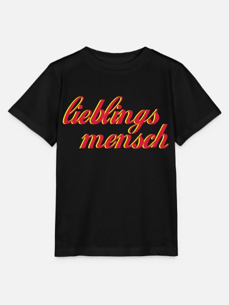 lieblingsmensch_2 - Stanley/Stella Kinder T-Shirt MINI CREATOR - Schwarz