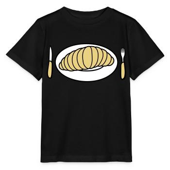 Riesige eklige Larve - Stanley/Stella Kinder T-Shirt MINI CREATOR  - Schwarz - Vorne - Mikhail (115cm)