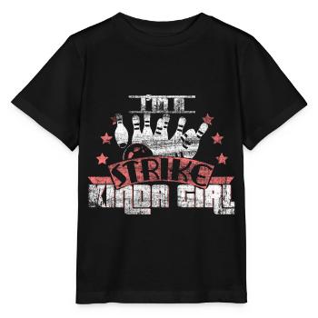 Équipe de boule de quilles - T-shirt bio MINI CREATOR Stanley/Stella Enfant - noir - Devant - Mikhail (115cm)
