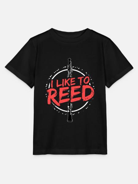 Oboe Geschenk - Stanley/Stella Kinder T-Shirt MINI CREATOR  - Schwarz