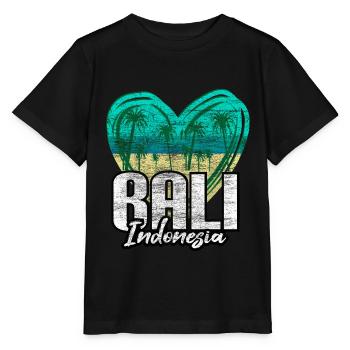 Bali Asien - Stanley/Stella Kinder T-Shirt MINI CREATOR  - Schwarz - Vorne - Mikhail (115cm)