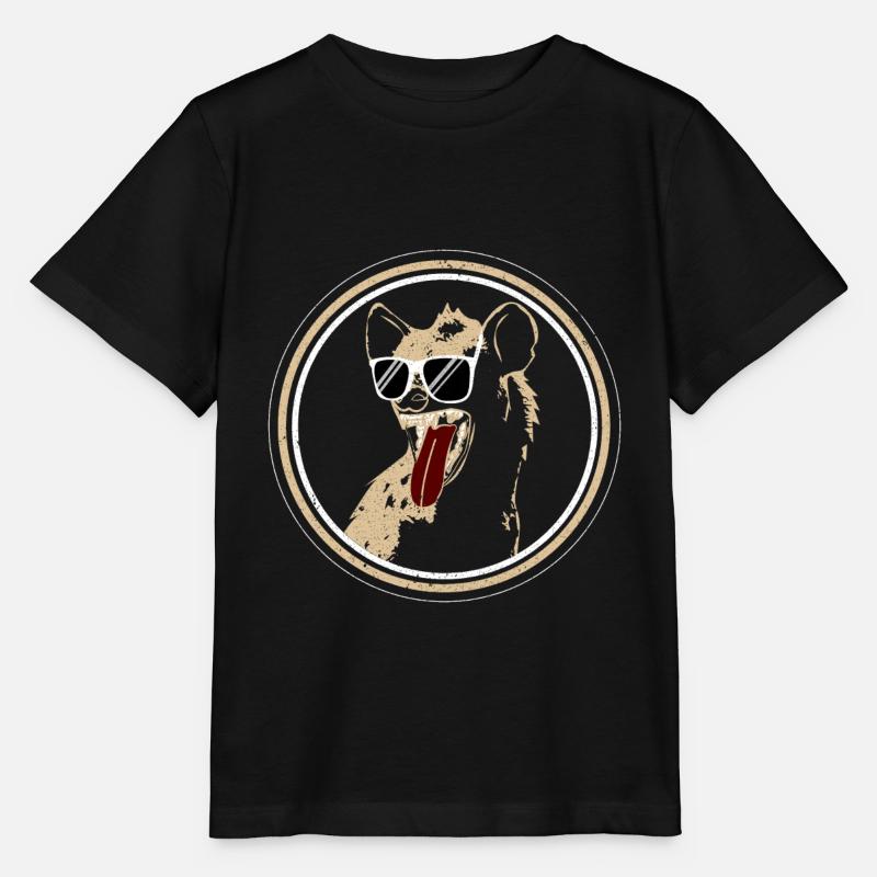 Animal hyène - T-shirt bio MINI CREATOR Stanley/Stella Enfant - noir