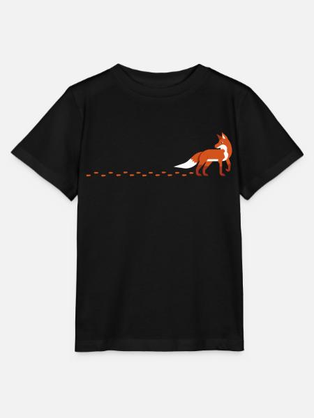 Fuchs Fuchsspur - Stanley/Stella Kinder T-Shirt MINI CREATOR - Schwarz