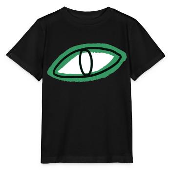 Oeil - T-shirt bio MINI CREATOR Stanley/Stella Enfant - noir - Devant - Mikhail (115cm)