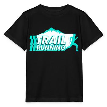 trail running - T-shirt bio MINI CREATOR Stanley/Stella Enfant - noir - Devant - Mikhail (115cm)