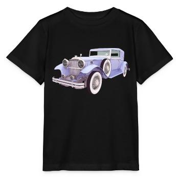 Oldtimer, Auto, Automobil - Stanley/Stella Kinder T-Shirt MINI CREATOR  - Schwarz - Vorne - Mikhail (115cm)