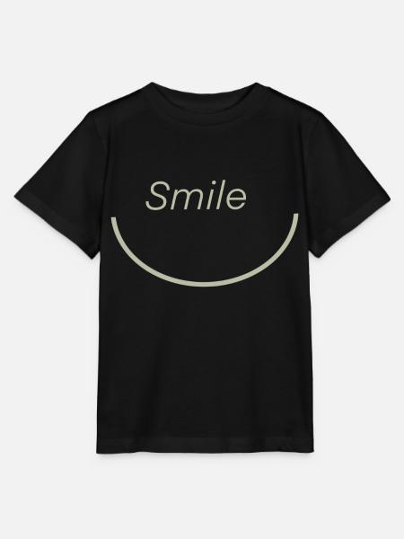 smile - Stanley/Stella Kinder T-Shirt MINI CREATOR  - Schwarz