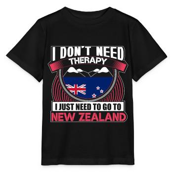 Neuseeland Polynesien Heimatland Geschenkidee - Stanley/Stella Kinder T-Shirt MINI CREATOR  - Schwarz - Vorne - Mikhail (115cm)