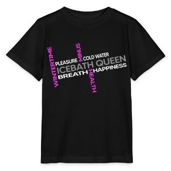 winterbader eisbader polar icebath arktis queen - Stanley/Stella Kinder T-Shirt MINI CREATOR  - Schwarz - Vorne - Mikhail (115cm)