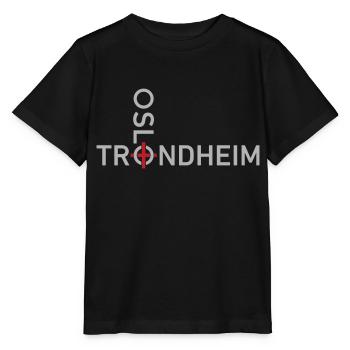 OSLO nach TRONDHEIM - Stanley/Stella Kinder T-Shirt MINI CREATOR  - Schwarz - Vorne - Mikhail (115cm)