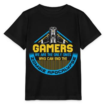 Zombie Apokalypse Zombies Spruch - Stanley/Stella Kinder T-Shirt MINI CREATOR  - Schwarz - Vorne - Mikhail (115cm)