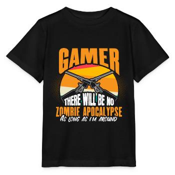 Zombie Apokalypse Untote Spruch - Stanley/Stella Kinder T-Shirt MINI CREATOR  - Schwarz - Vorne - Mikhail (115cm)