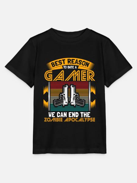 Zombie Apokalypse Epidemie Geschenkidee - Stanley/Stella Kinder T-Shirt MINI CREATOR  - Schwarz