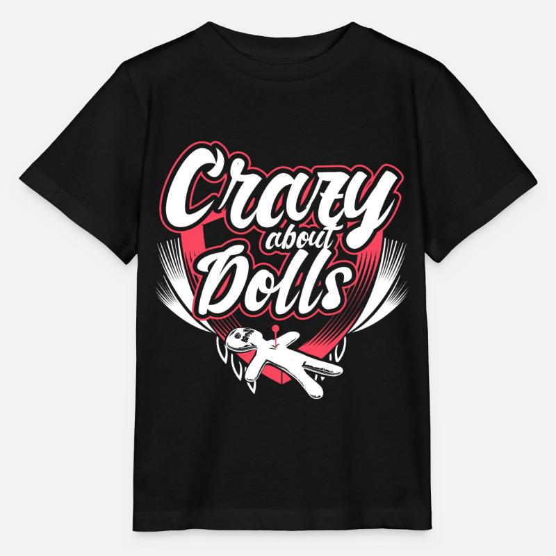 Voodoo Puppe Lustiger Spruch Geschenk - Stanley/Stella Kinder T-Shirt MINI CREATOR  - Schwarz