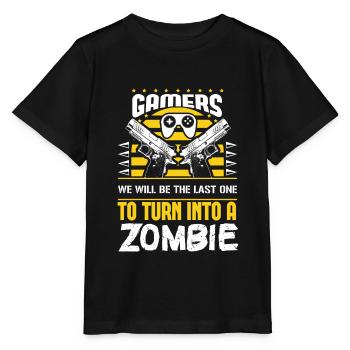 Zombie Apokalypse Gamer Halloween Geschenkidee - Stanley/Stella Kinder T-Shirt MINI CREATOR  - Schwarz - Vorne - Mikhail (115cm)