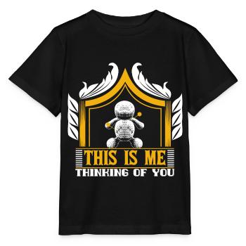 Voodoo Nadel - Stanley/Stella Kinder T-Shirt MINI CREATOR  - Schwarz - Vorne - Mikhail (115cm)