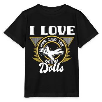 Voodoo Bondieu Fluch - Stanley/Stella Kinder T-Shirt MINI CREATOR  - Schwarz - Vorne - Mikhail (115cm)