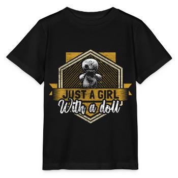 Voodoo Black Magic Curse - Stanley/Stella MINI CREATOR Kids’ T-Shirt - black - Front - Mikhail (115cm)