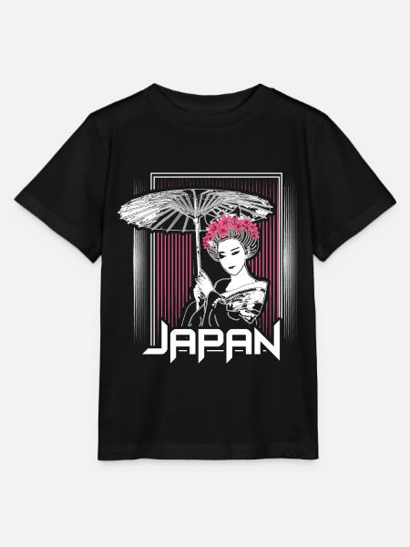 Japan Sakura Japanese - Stanley/Stella MINI CREATOR Kids’ T-Shirt - black