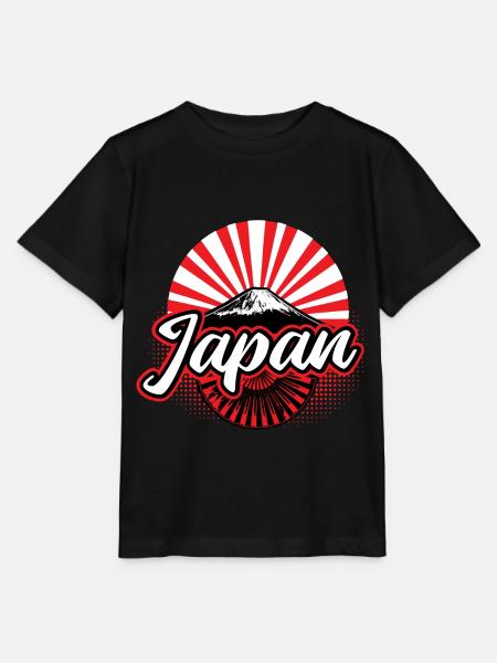 Japan Sakura Nippon Geschenk - Stanley/Stella Kinder T-Shirt MINI CREATOR  - Schwarz
