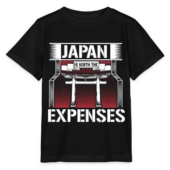 Idée cadeau de lieu de naissance du bonsaï au Japon - T-shirt bio MINI CREATOR Stanley/Stella Enfant - noir - Devant - Mikhail (115cm)