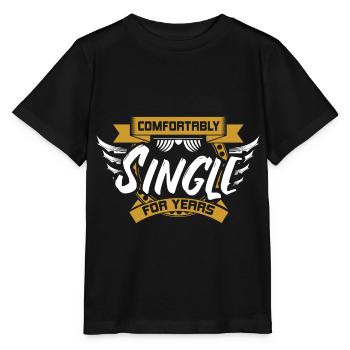 Single Independent Relationship - Stanley/Stella MINI CREATOR Kids’ T-Shirt - black - Front - Mikhail (115cm)