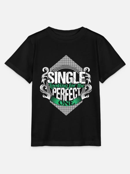 Single Unabhängig Partnerschaft Geschenkidee - Stanley/Stella Kinder T-Shirt MINI CREATOR  - Schwarz