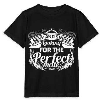 Single Solo Party - T-shirt bio MINI CREATOR Stanley/Stella Enfant - noir - Devant - Mikhail (115cm)