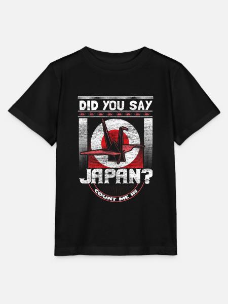 Japan Tokyo Origin - Stanley/Stella MINI CREATOR Kids’ T-Shirt - black