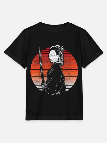 Japan Japaner - Stanley/Stella Kinder T-Shirt MINI CREATOR - Schwarz