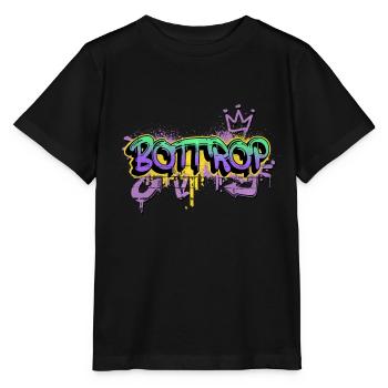 Bottrop Deutschland Stadt Graffiti Spray Sprayer - Stanley/Stella Kinder T-Shirt MINI CREATOR  - Schwarz - Vorne - Mikhail (115cm)