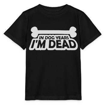 in dog years Dead - Stanley/Stella Kinder T-Shirt MINI CREATOR  - Schwarz - Vorne - Mikhail (115cm)