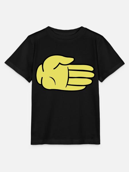 Hand Comic - Stanley/Stella Kinder T-Shirt MINI CREATOR - Schwarz