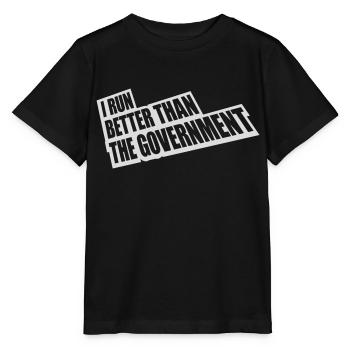 mieux fonctionner que le gouvernement - T-shirt bio MINI CREATOR Stanley/Stella Enfant - noir - Devant - Mikhail (115cm)
