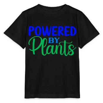 Powered by Plants - Stanley/Stella MINI CREATOR Kids’ T-Shirt - black - Front - Mikhail (115cm)