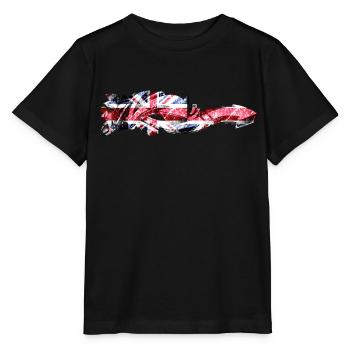 Angleterre Royaume-Uni Londres Anglais britannique Royaume-Uni - T-shirt bio MINI CREATOR Stanley/Stella Enfant - noir - Devant - Mikhail (115cm)