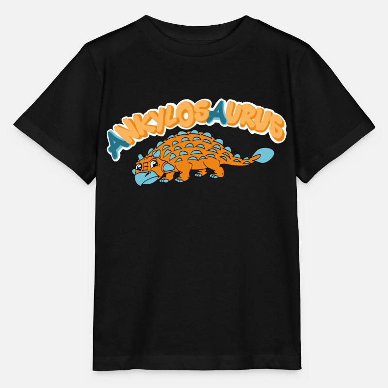 Ankylosaurus - Stanley/Stella Kinder T-Shirt MINI CREATOR  - Schwarz